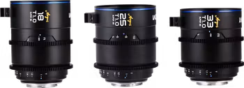 Laowa Argus S35 Cine 3-Lens Bundle (18mm,25mm,33mm) - Fuji X