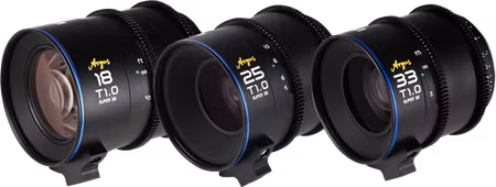 Laowa Argus S35 Cine 3-Lens Bundle (18mm,25mm,33mm) - Fuji X