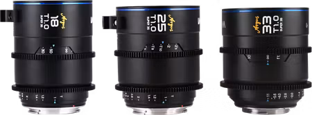 Laowa Argus S35 Cine 3-Lens Bundle (18mm,25mm,33mm) - Canon RF