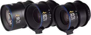Laowa Argus S35 Cine 3-Lens Bundle (18mm,25mm,33mm) - Canon RF