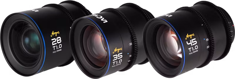 Laowa Argus FF Cine 3-Lens Bundle (28mm,35mm,45mm) - Sony FE