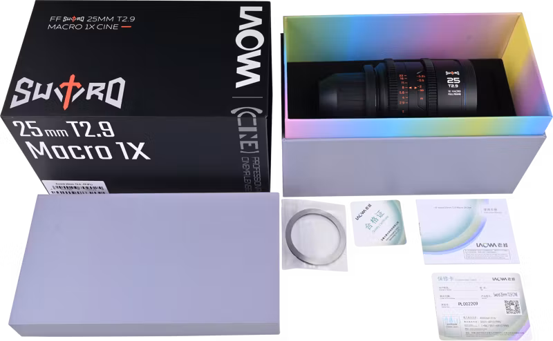 Laowa Sword 25mm T2.9 1X Macro Cine Lens - Arri PL