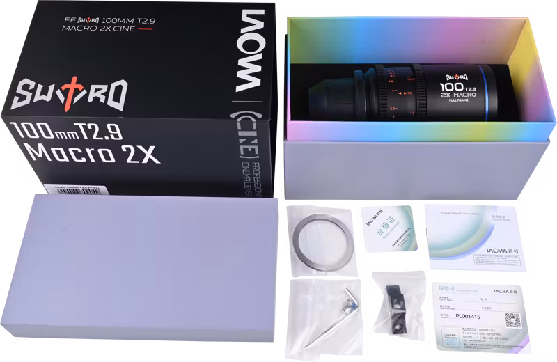 Laowa Sword 100mm T2.9 2X Macro Cine Lens - Arri PL