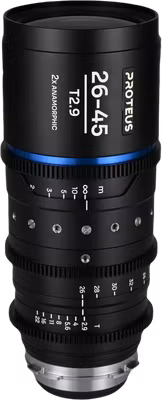 Laowa Proteus Zoom 2X Anamorphic 26-45mm T2.9 - Blue - Arri PL/Canon EF