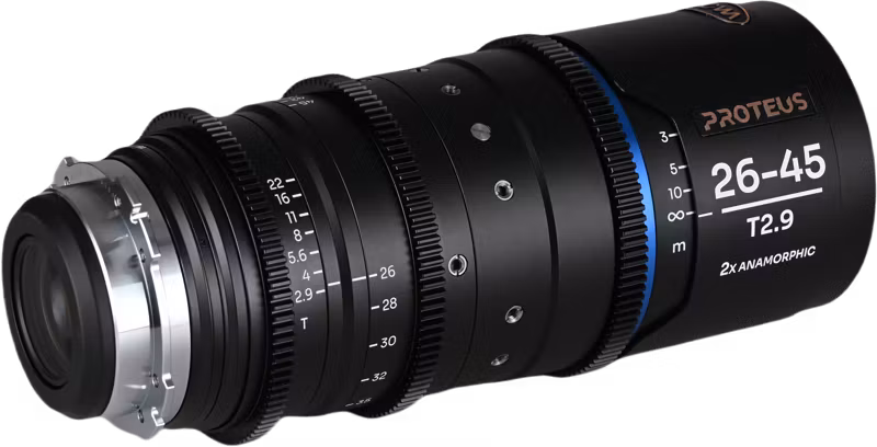 Laowa Proteus Zoom 2X Anamorphic 26-45mm T2.9 - Blue - Arri PL/Canon EF