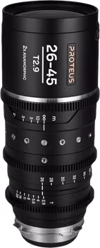 Laowa Proteus Zoom 2X Anamorphic 26-45mm T2.9 - Silver - Arri PL/Canon EF