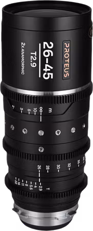 Laowa Proteus Zoom 2X Anamorphic 26-45mm T2.9 - Silver - Arri PL/Canon EF