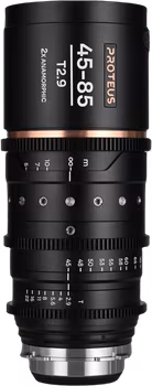 Laowa Proteus Zoom 2X Anamorphic 45-85mm T2.9 - Amber - Arri PL/Canon EF