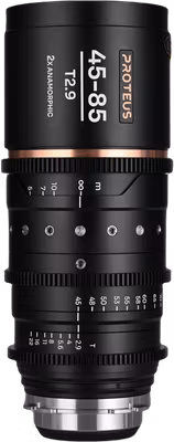 Laowa Proteus Zoom 2X Anamorphic 45-85mm T2.9 - Amber - Arri PL/Canon EF