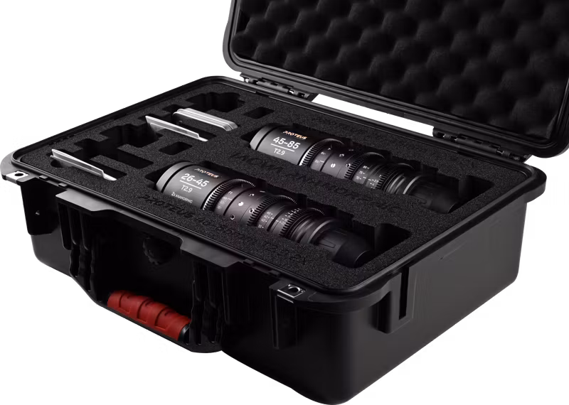 Laowa Proteus Zoom 2X Anamorphic 2-Lens Bundle (26-45mm, 45-85mm) - Amber - Arri PL/Canon EF