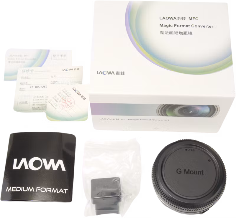 Laowa Magic Format Converter MFC - Canon EF - Fuji GFX