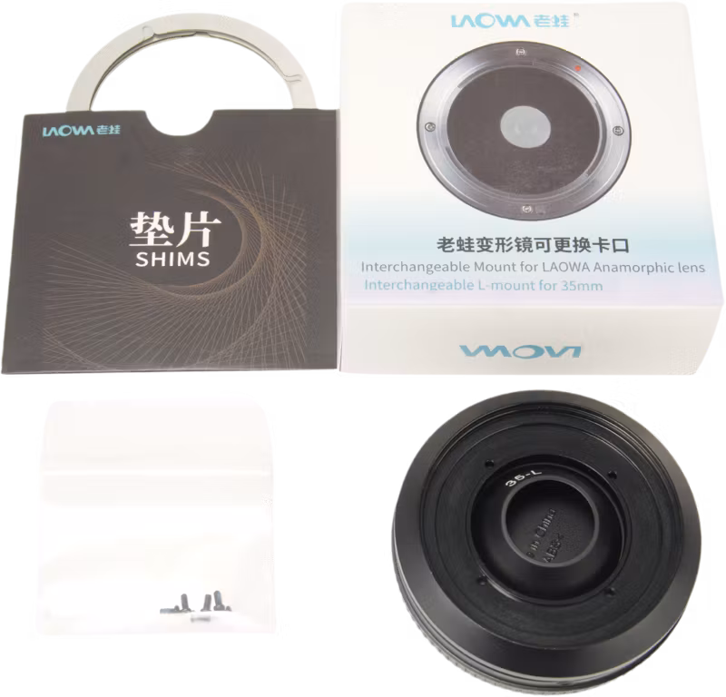 Laowa Nanomorph 35mm T2.4 Interchangeable bayonet  - L Mount