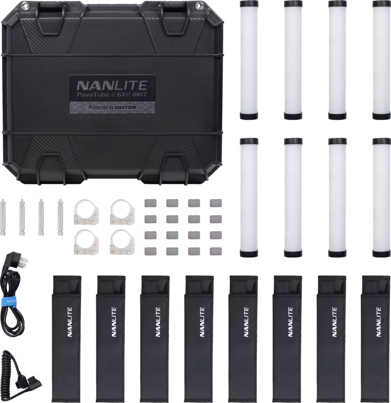 Nanlite PavoTube II 6XR 8 light Kit