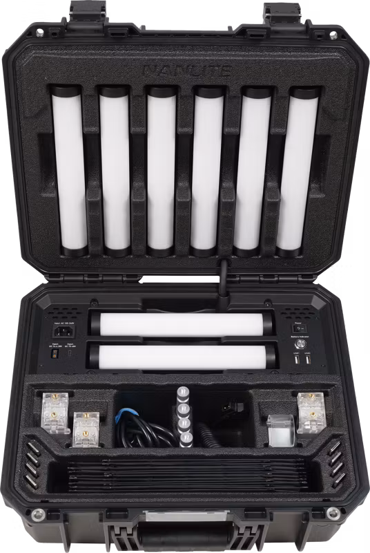 Nanlite PavoTube II 6XR 8 light Kit