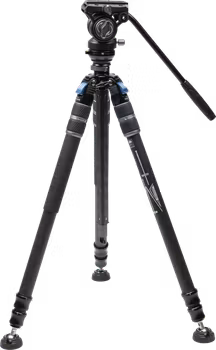 Sirui One Step Height Adjustment Carbon Video Tripod Kit SVS60 + S3