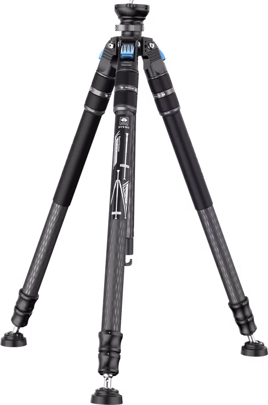 Sirui One Step Height Adjustment Carbon Video Tripod SVS60