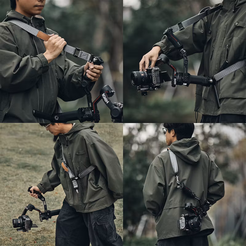 SmallRig 4118 Shoulder Strap for DJI RS 4 / RS 4 Pro / RS 3 / RS 3 Pro / RS 2 Stabilizers