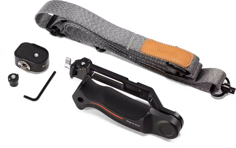 SmallRig 4383 Sling Handle with Weight-Reducing Shoulder Strap Kit for DJI RS 2, 3, 3Pro, 4, 4Pro