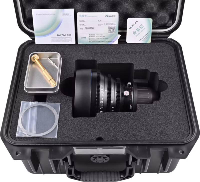 Laowa 20mm T4.1 Zero-D Shift Cine Arri PL