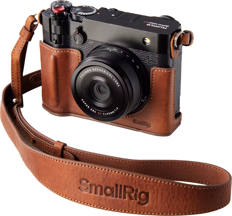 SmallRig 5268 Leather Case Kit for FUJIFILM GFX100RF Brown