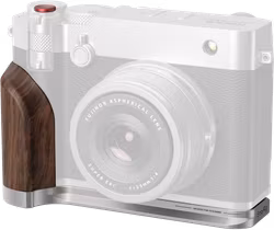 SmallRig 5265 L-Shape Mount Plate with Wooden Handle for FUJIFILM GFX100RF Silver