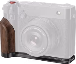 SmallRig 5266 L-Shape Mount Plate with Wooden Handle for FUJIFILM GFX100RF Black