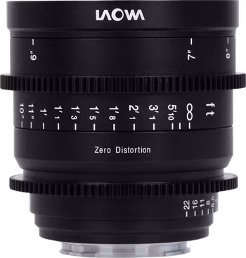 Laowa 15mm T2.1 Zero-D Cine Lens - Sony FE (feet)
