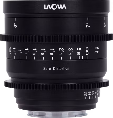 Laowa 15mm T2.1 Zero-D Cine Lens - Sony FE (feet)