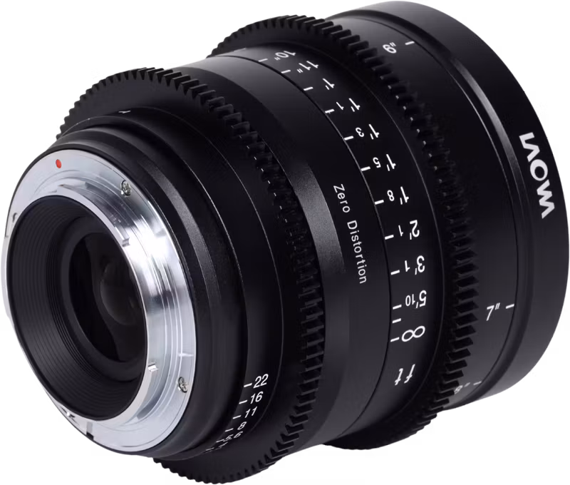 Laowa 15mm T2.1 Zero-D Cine Lens - Sony FE (feet)