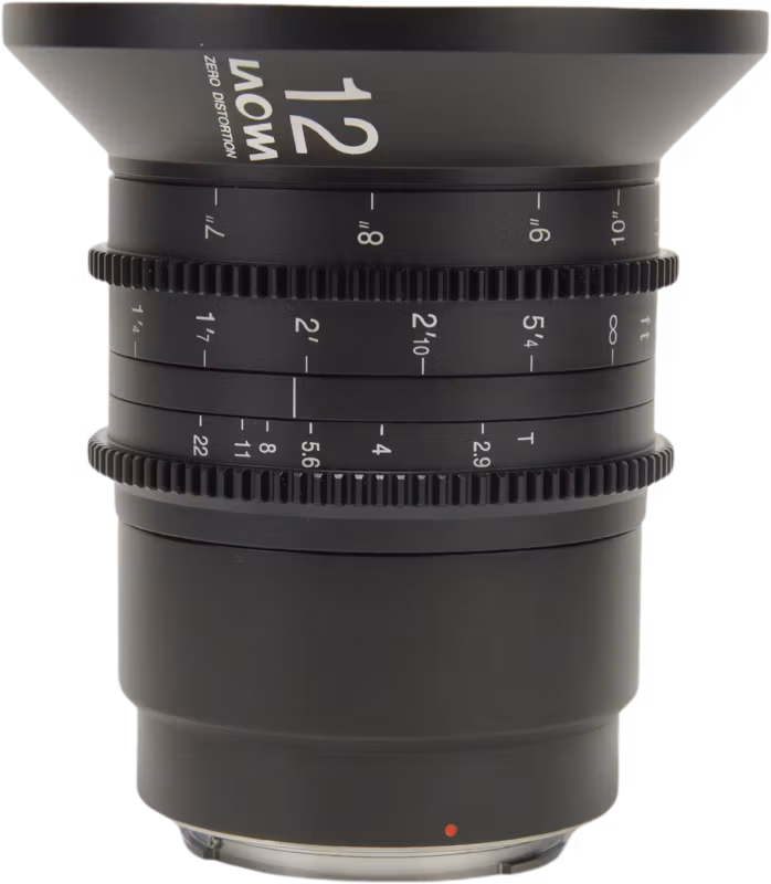 Laowa 12mm T2.9 Zero-D Cine Lens - Canon RF (feet)