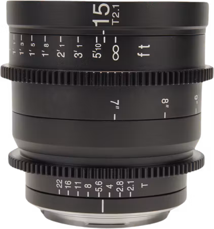 Laowa 15mm T2.1 Zero-D Cine Lens - Canon RF (feet)