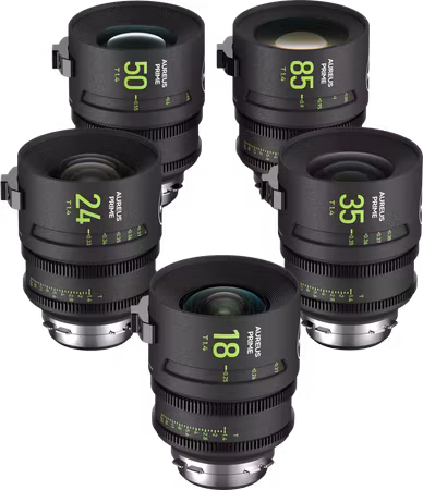 NiSi Cine Lens Set Aureus Prime PL-Mount