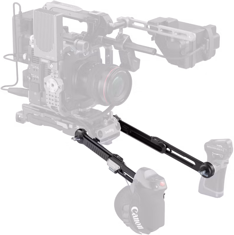 SmallRig 5206 Shoulder Rig Extension Arm Adapter with ARRI Rosette 2PCS