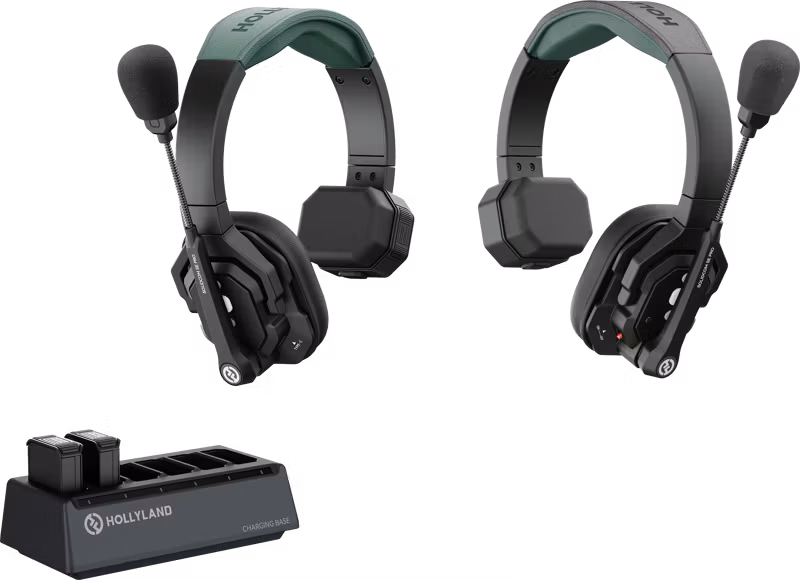 Hollyland Solidcom SE Pro- 2 Person Noise Cancelling Headset Intercom