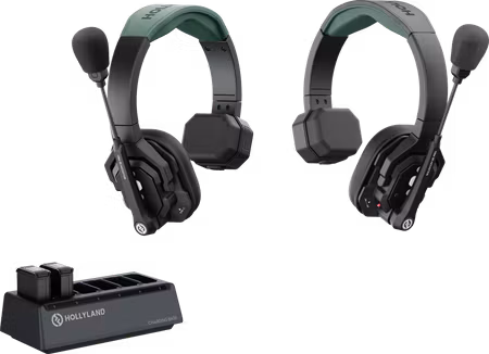 Hollyland Solidcom SE Pro- 2 Person Noise Cancelling Headset Intercom