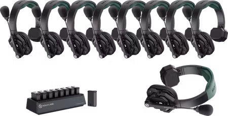 Hollyland Solidcom SE Pro- 9 Person Noise Cancelling Headset Intercom