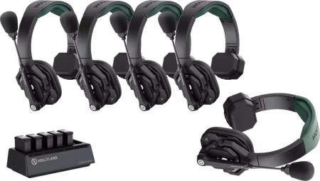 Hollyland Solidcom SE Pro- 5 Person Noise Cancelling Headset Intercom