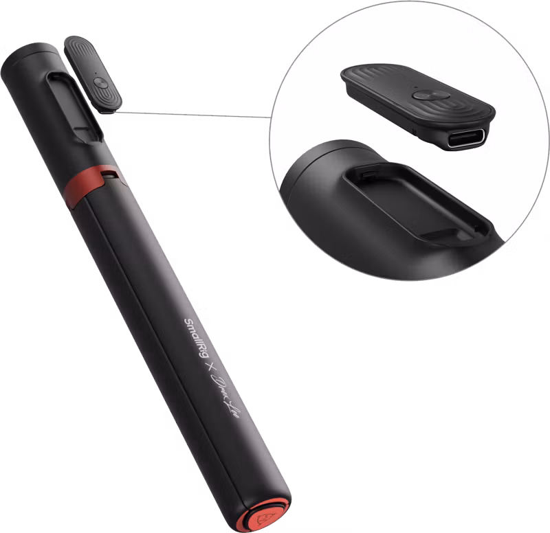 SmallRig 5292 x Drex Lee Boom Selfie Stick ST30 Lite Black