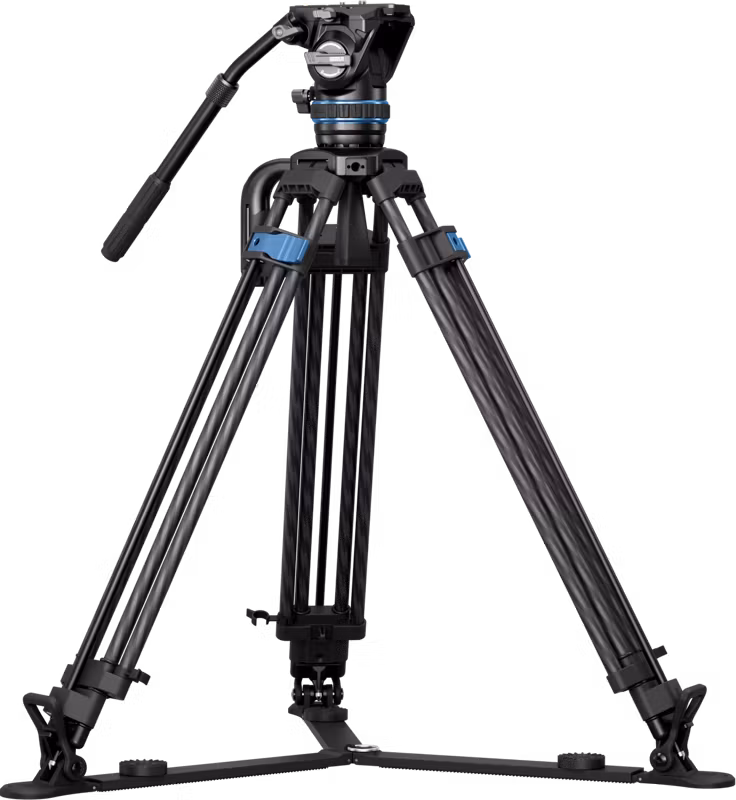 Sirui Pro Video Carbon Tripod Kit Rapid Twin-Leg SQ75+S5