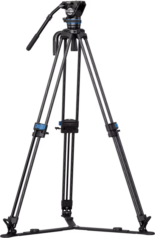 Sirui Pro Video Carbon Tripod Kit Rapid Twin-Leg SQ75+S5