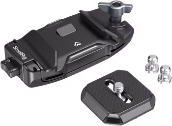 SmallRig 5053 Camera Clip with Quick Release Mount Plate Kit