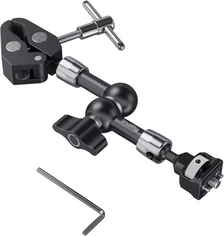 SmallRig 5310 Magic Arm with Crab-Shaped Clamp 7"