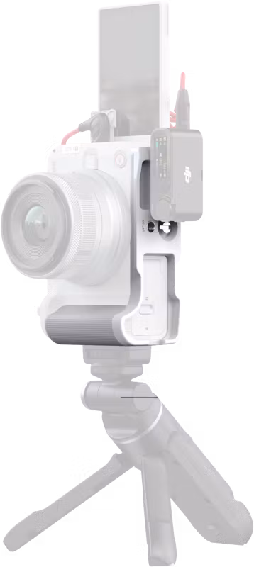 SmallRig 5430 L-Shaped Mount Plate with Handle for Canon EOS R50 V White
