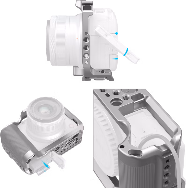 SmallRig 5428 Cage for Canon EOS R50 V Silver