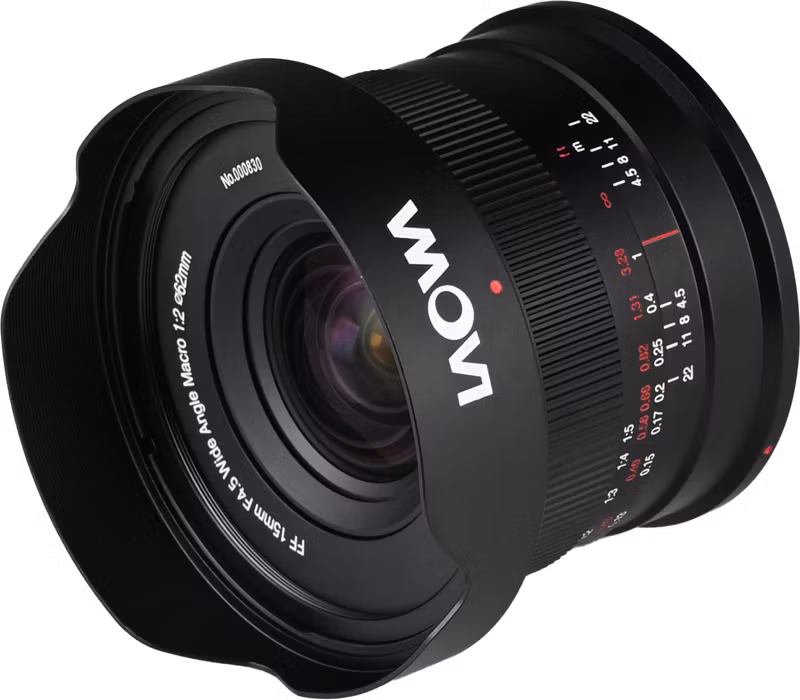 Laowa 15mm F/4.5 0.5x Wide Angle Macro Lens - Canon EF (Auto Aperture)