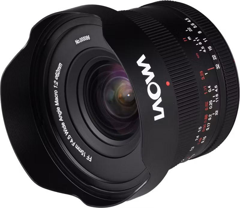 Laowa 15mm F/4.5 0.5x Wide Angle Macro Lens - Nikon F