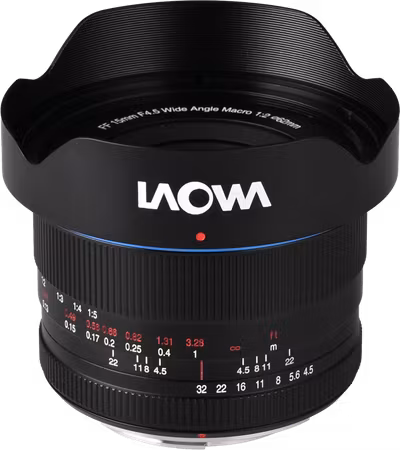 Laowa 15mm F/4.5 0.5x Wide Angle Macro Lens - Nikon F