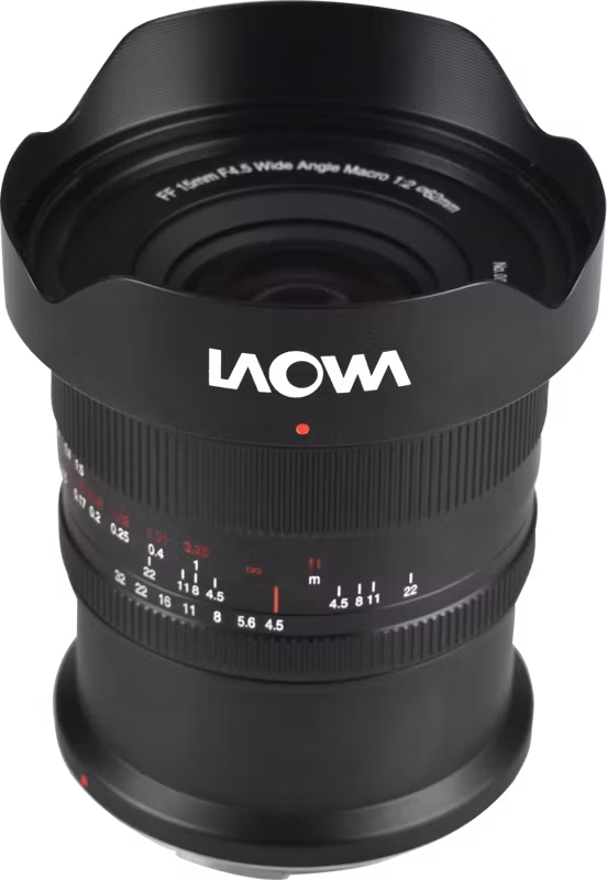 Laowa 15mm F/4.5 0.5x Wide Angle Macro Lens - Canon RF
