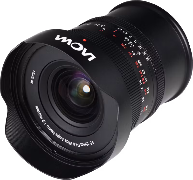 Laowa 15mm F/4.5 0.5x Wide Angle Macro Lens - L Mount