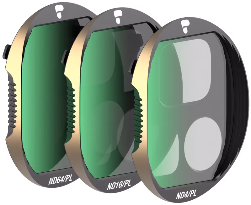 PolarPro DJI Mavic 4 Pro Vivid ND/PL Filter Collection [ND4/PL, ND16/PL, ND64/PL]